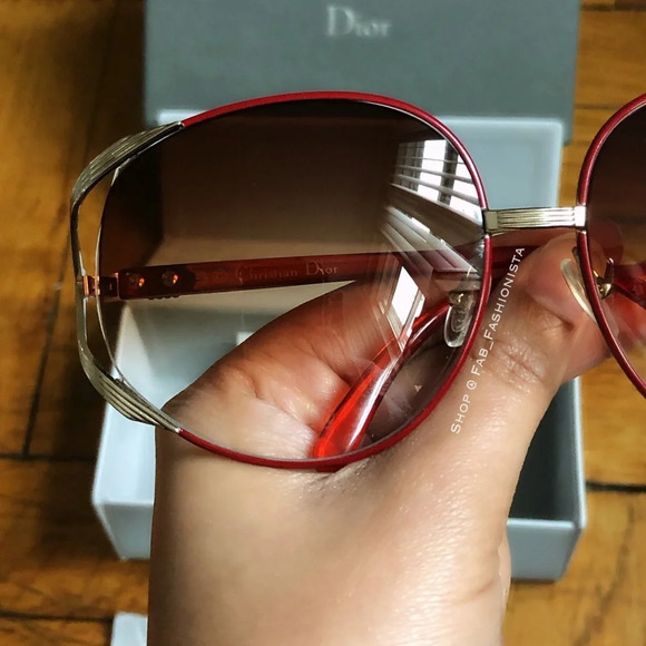 CHRISTIAN DIOR VINTAGE Oversized SUNGLASSES ❤️HOST PICK 9/6❤️ - Picture 6 of 15